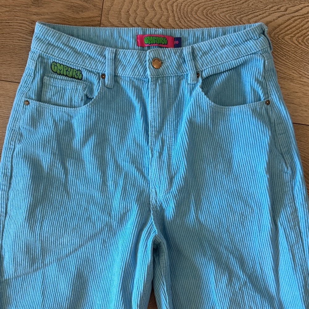 Empyre Light Blue Straight Leg Jeans - Picture 3 of 7